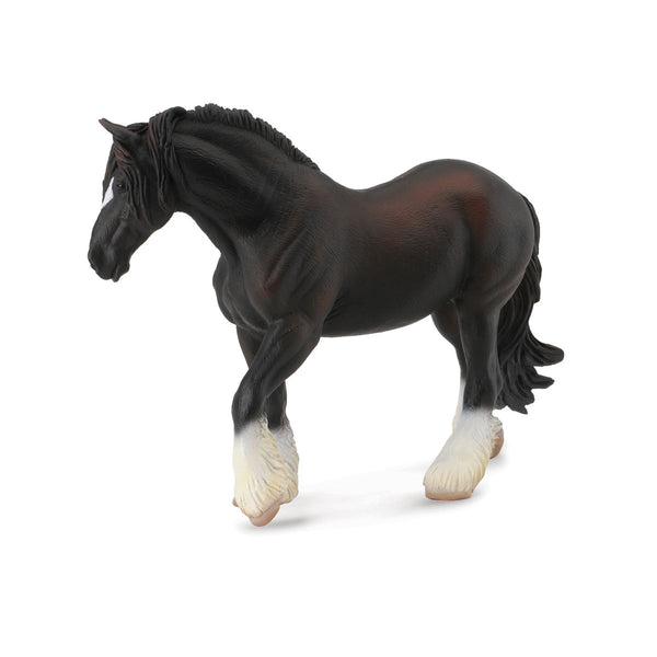 Breyer Corral Pals Black Shire Horse Mare